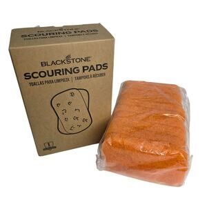 Blackstone Heavy Duty Griddle Scouring Pads in Orange, 10-Pack